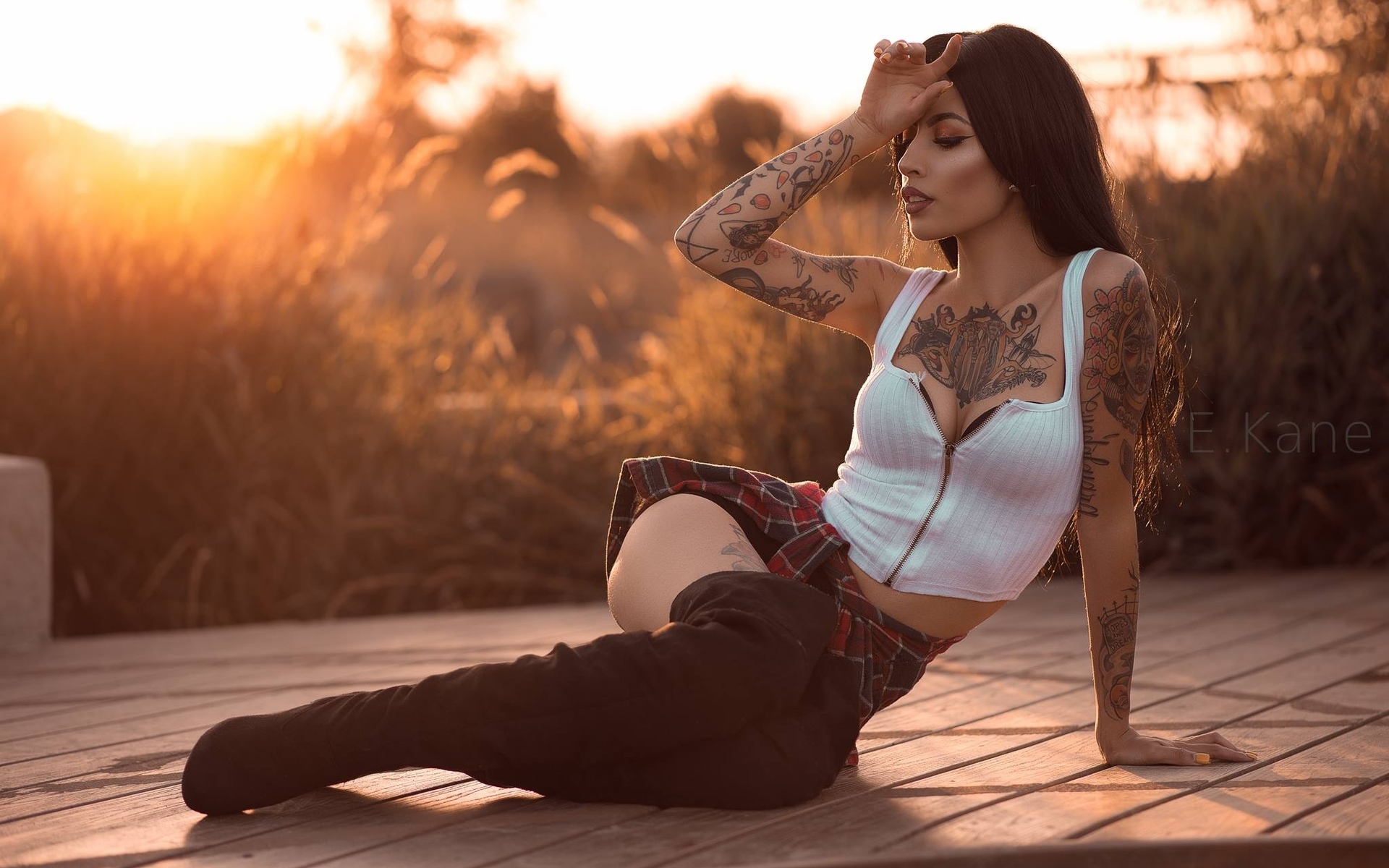 Паула Левина Tattoo model